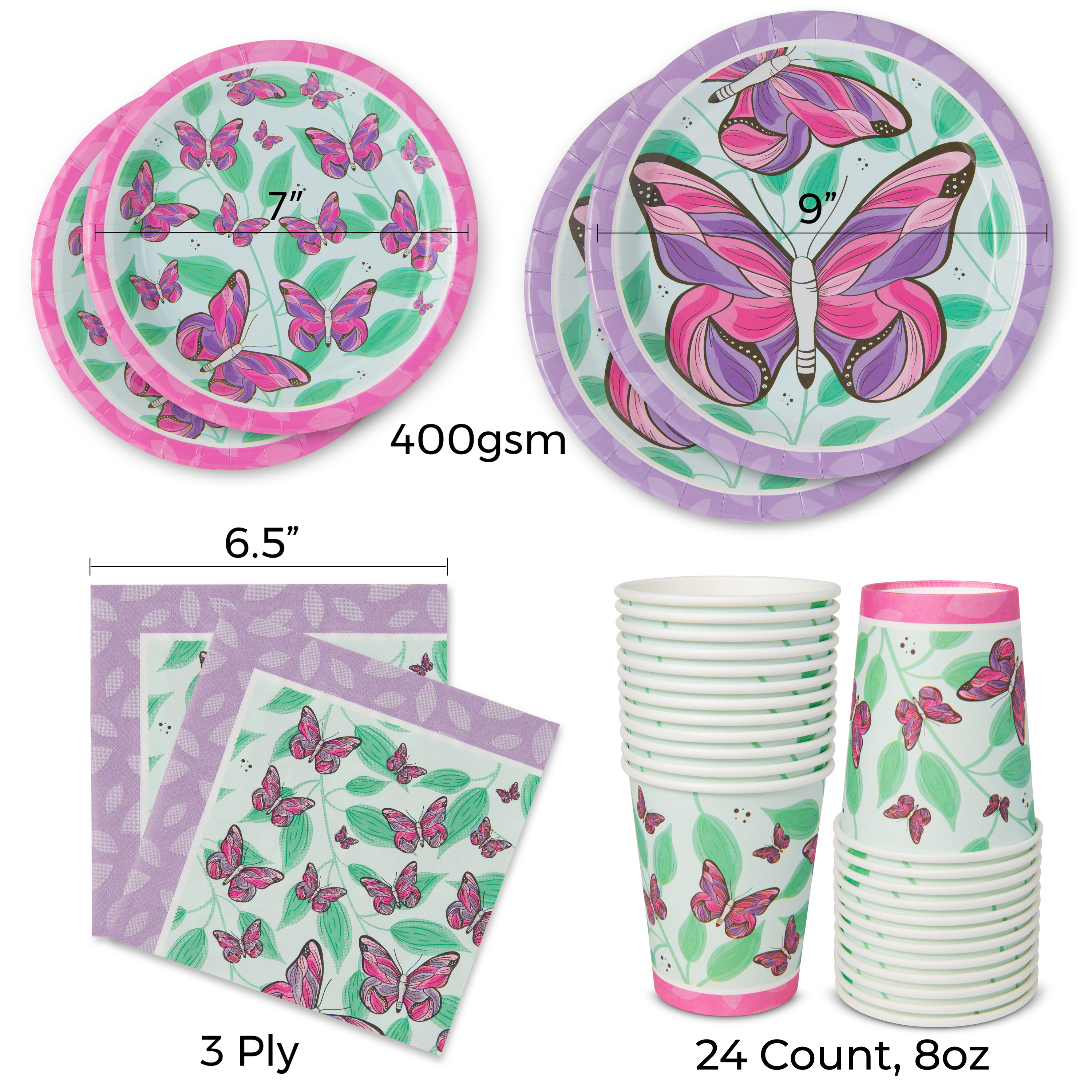 Butterfly Dinnerware Set