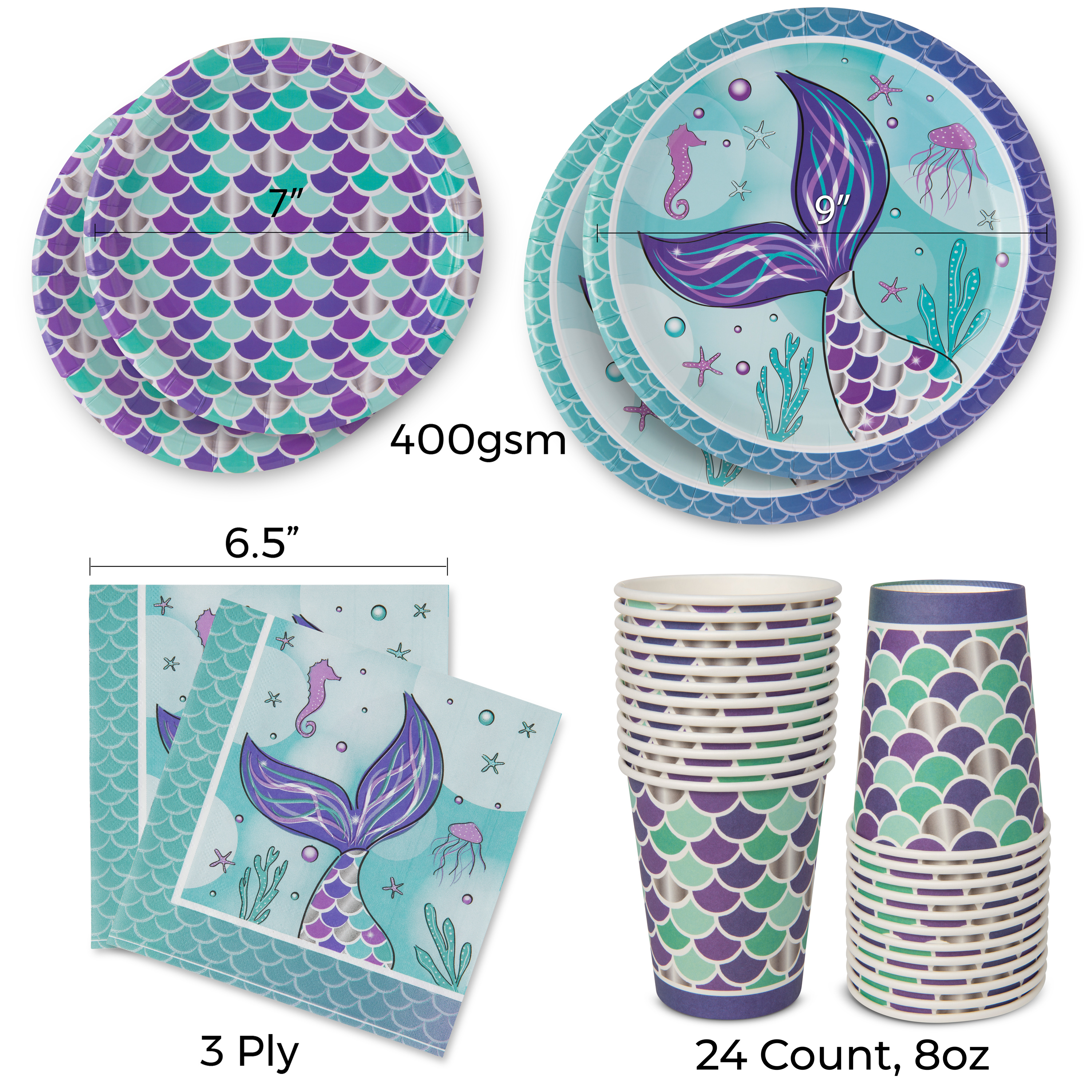 Mermaid Dinnerware